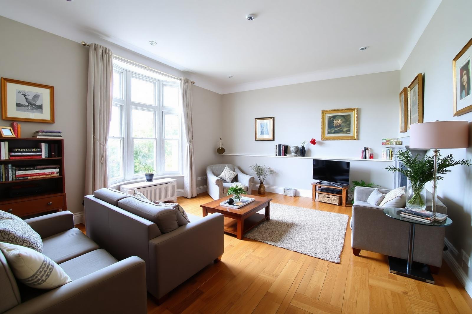 Living room at 14 Elmsworth Road